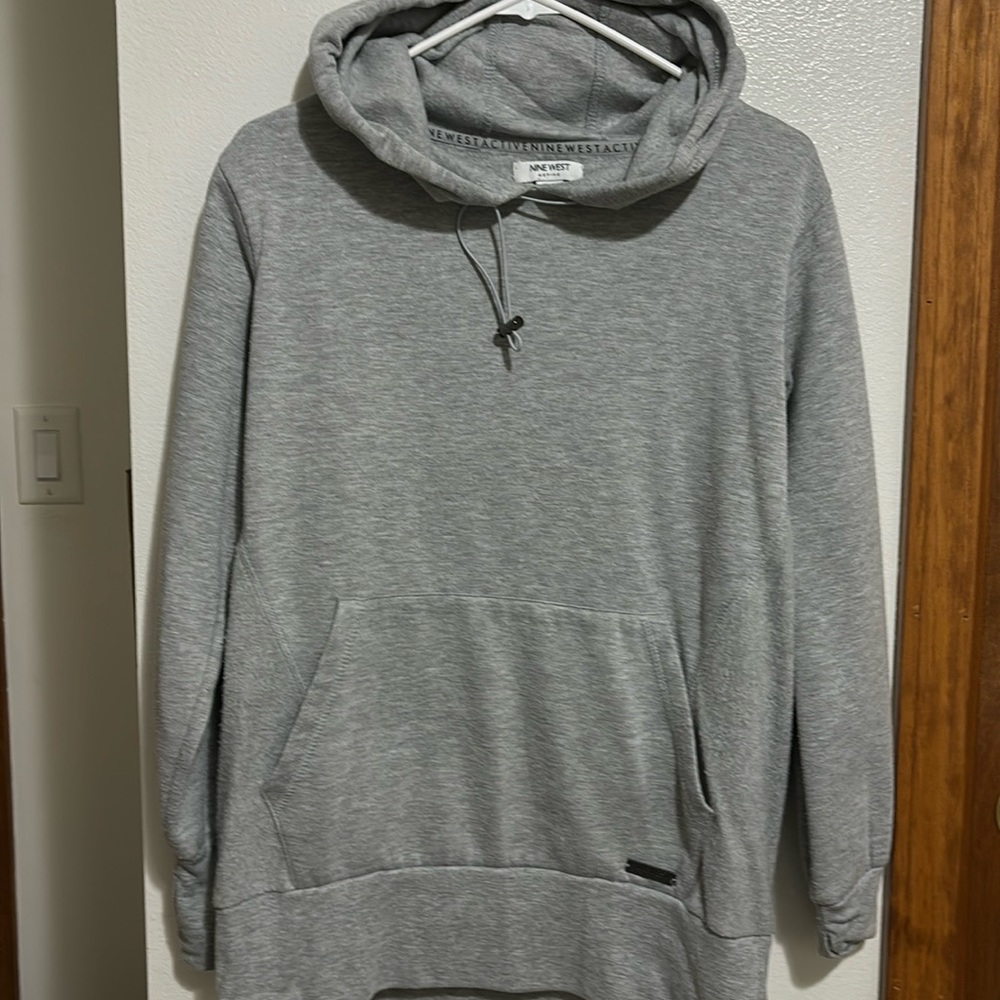 Nine West Gray Hoodie, size M